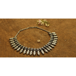 Dhara . धरा ✽ Antique German Silver ✽ Necklace { 4 }